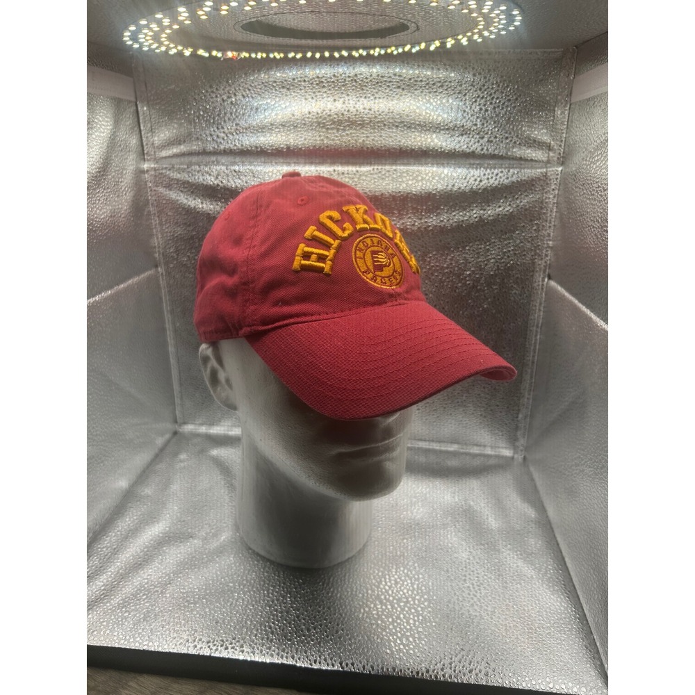 Adidas Indiana Pacers Hickory Nights Red Adjustable Hat NBA Basketball Cap Mens
